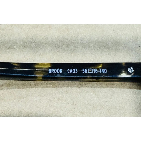 Nicole Miller Eyeglasses Brook C03 Tortoise Blue Optical Frame cat eye acetate - Picture 3 of 5